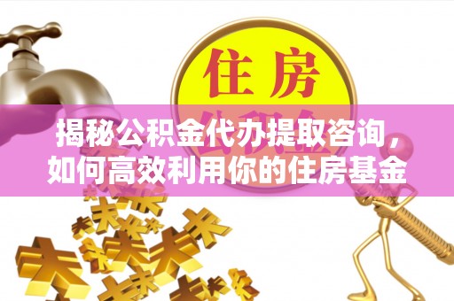 兴庆揭秘公积金代办提取咨询，如何高效利用你的住房基金