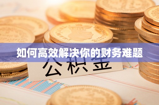 兴庆如何高效解决你的财务难题