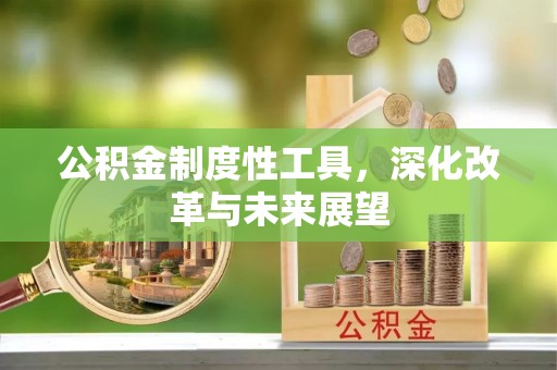 兴庆公积金制度性工具，深化改革与未来展望