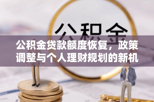 兴庆公积金贷款额度恢复，政策调整与个人理财规划的新机遇