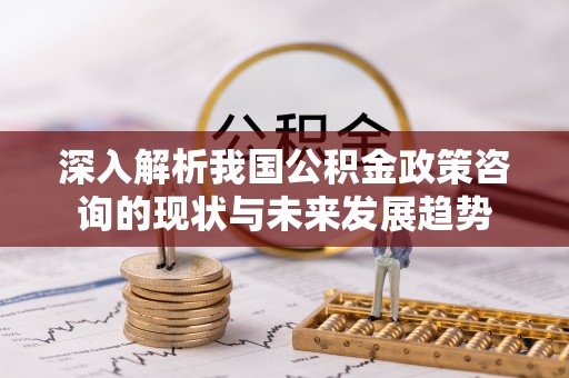兴庆深入解析我国公积金政策咨询的现状与未来发展趋势