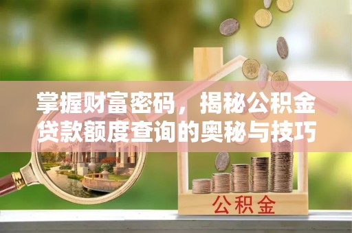兴庆掌握财富密码，揭秘公积金贷款额度查询的奥秘与技巧
