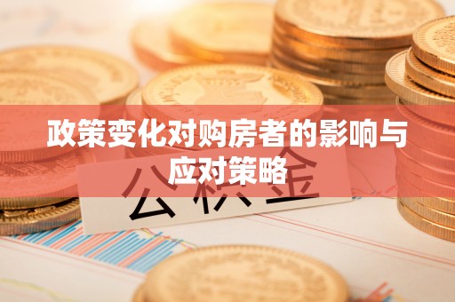 兴庆政策变化对购房者的影响与应对策略
