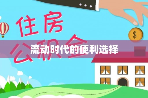 兴庆流动时代的便利选择